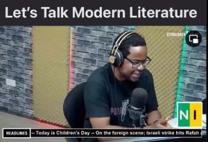 Let's talk modern Literature Live radio interview - Nigeria Info Radio 92.3 PH 